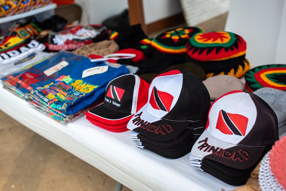 Trinidad and Tobago souvenirs and locally inspired hats